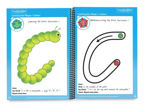 Alphabet Phonics, Qld Handwriting & Numbers Beginners No Lines - Image 2