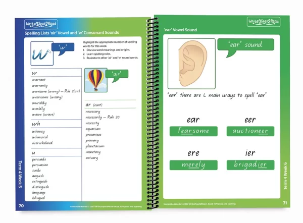 Book 7 Phonics & Spelling PLUS Spelling Rules & Guidelines Bundle - Image 2